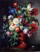 unknow artist Floral, beautiful classical still life of flowers.052 France oil painting reproduction